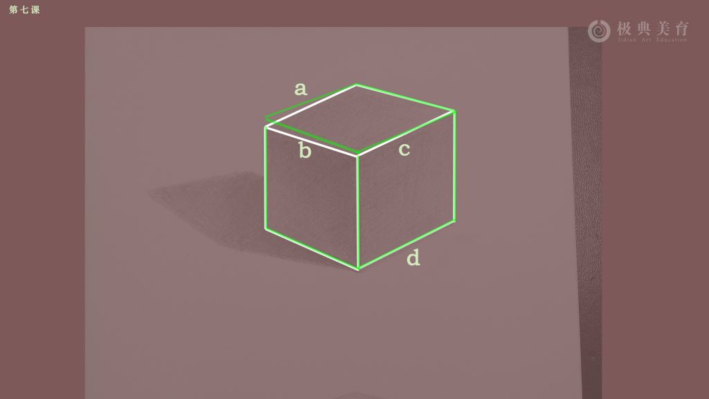 结构素描基础 立方体 美术培训班教学资料 极典美育 结构素描基础 立方体 美术培训班教学资料 极典美育