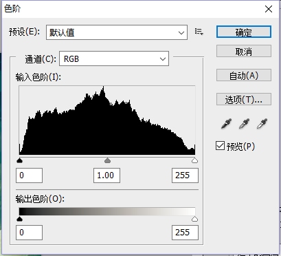 色阶面版